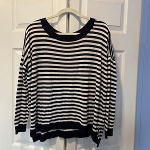 Blue/White striped sweater